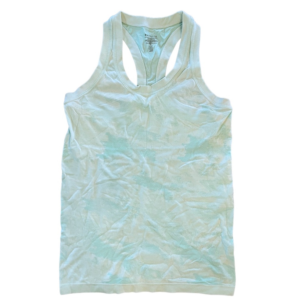 Athleta Women's Mint Green Racer Back Tank Top Size S
